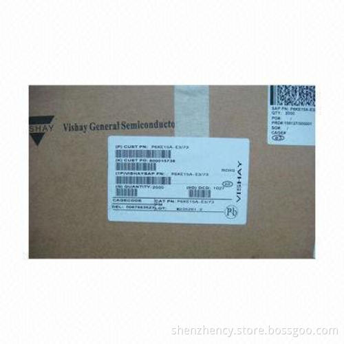 TVS 600W 15V 5% Unidirectional Axial, Category Circuit Protection, 12.8V Voltage